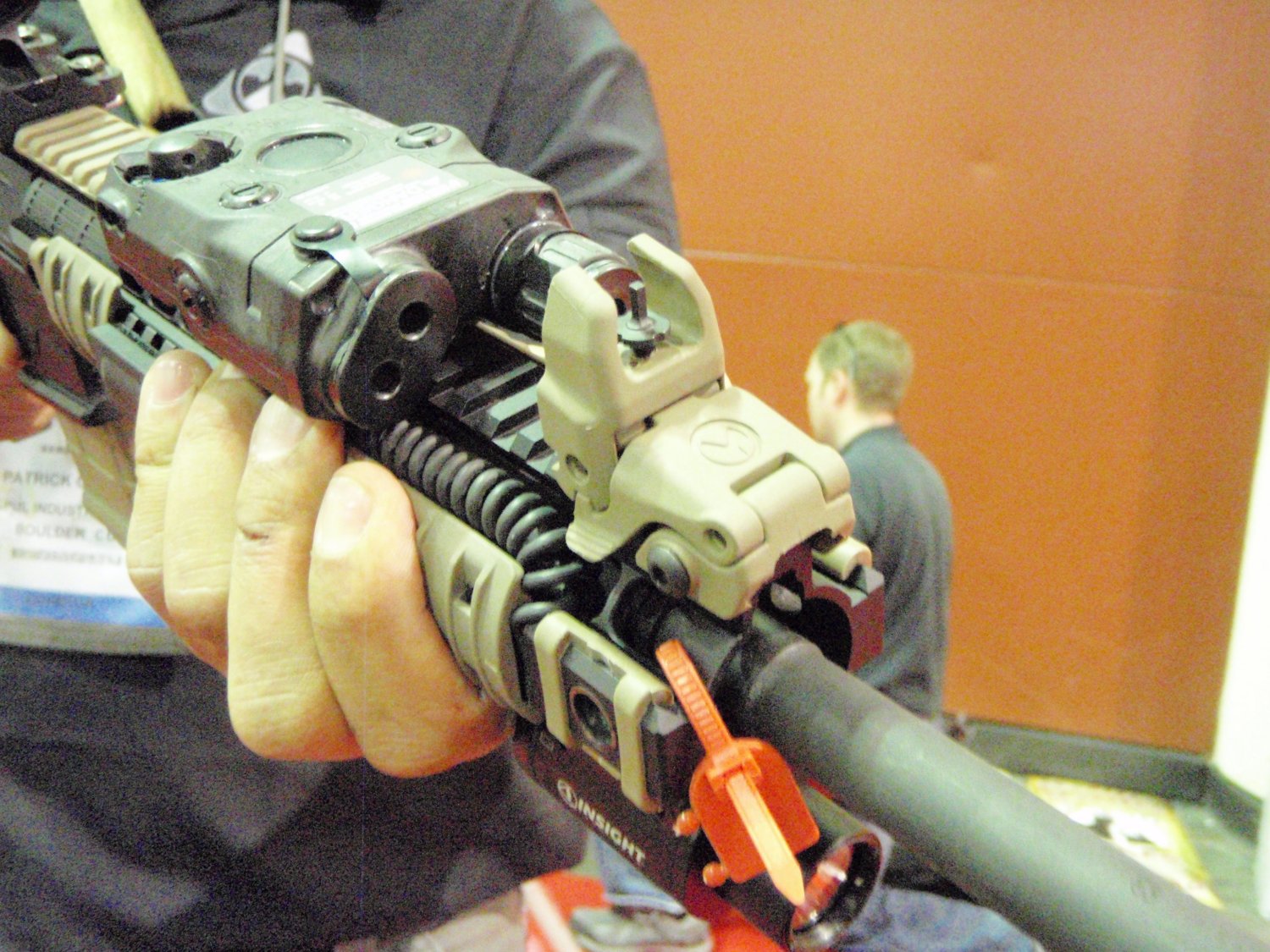 thumbnail image 2 of Magpul MBUS 3 Flip-Up Backup Iron Sights - Polymer, Tool-Less Adjustment, AR-Height 2 of 13